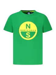 "North Sails T-Shirts im Sale | North Sails Kurzarm-T-Shirt mit Rundhalsausschnitt und Logo für Jungen online kaufen"|Planet-Deluxe