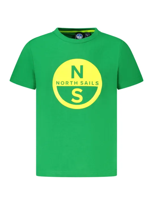 "North Sails Startseite im Sale | NORTH SAILS KURZARM-T-SHIRT KINDER GRÜN online kaufen"|Planet-Deluxe