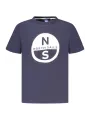 "North Sails T-Shirts im Sale | North Sails Kurzarm-T-Shirt mit Logo-Druck für Jungen online kaufen"|Planet-Deluxe