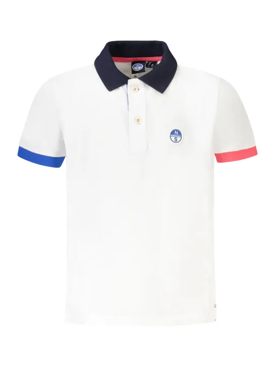 "North Sails Poloshirts im Sale | North Sails Kurzarm-Poloshirt mit Logo und kontrastierenden Details für Jungen online kaufen"|Planet-Deluxe