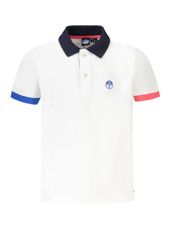 "North Sails Poloshirts im Sale | North Sails Kurzarm-Poloshirt mit Logo und kontrastierenden Details für Jungen online kaufen"|Planet-Deluxe