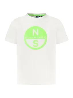 "North Sails Jungen T-Shirt - Kurzarm, Druck & Logo"
