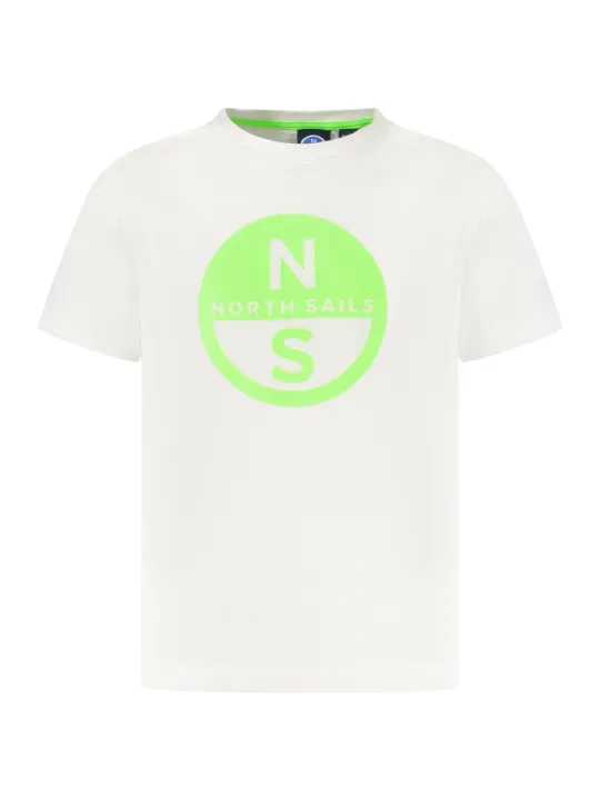 "North Sails T-Shirts im Sale | North Sails Jungen Kinder Kurzarm-T-Shirt mit Druck und Logo online kaufen"|Planet-Deluxe
