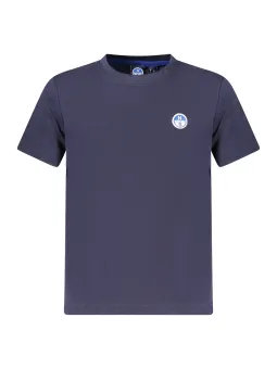 "North Sails Jungen T-Shirt, Kurzarm & Logo, Rundhals"