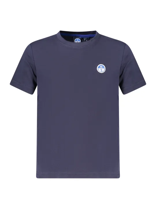 "North Sails T-Shirts im Sale | North Sails Kurzarm-T-Shirt mit Rundhalsausschnitt und Logo für Jungen online kaufen"|Planet-Deluxe
