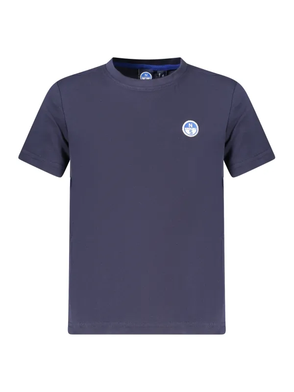 "North Sails T-Shirts im Sale | North Sails Kurzarm-T-Shirt mit Rundhalsausschnitt und Logo für Jungen online kaufen"|Planet-Deluxe