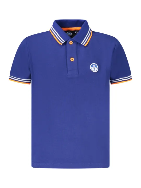 "North Sails Poloshirts im Sale | North Sails Kurzarm-Poloshirt mit Applikation und Logo für Jungen online kaufen"|Planet-Deluxe