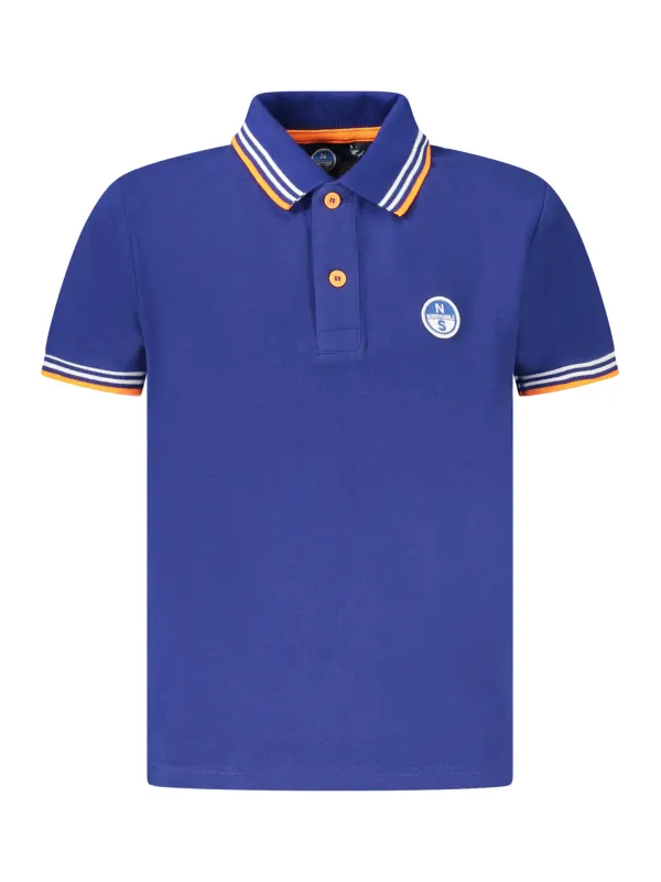 "North Sails Poloshirts im Sale | North Sails Kurzarm-Poloshirt mit Applikation und Logo für Jungen online kaufen"|Planet-Deluxe