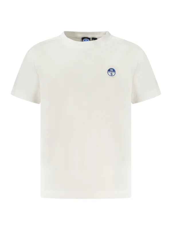 "North Sails T-Shirts im Sale | North Sails Kurzarm-T-Shirt mit Logo-Applikation für Jungen online kaufen"|Planet-Deluxe