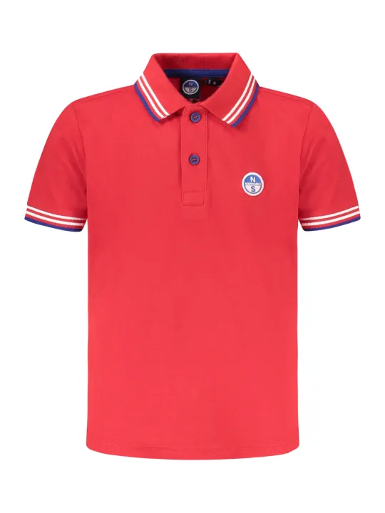 "North Sails Startseite im Sale | NORTH SAILS ROTES KURZARM-POLOSHIRT KINDER online kaufen"|Planet-Deluxe
