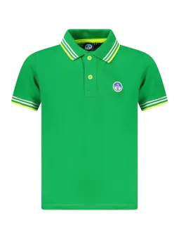 "North Sails Jungen-Poloshirt: Kontrastdetails & Logo"
