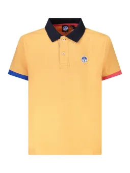 "North Sails Jungen Poloshirt mit Kontrastdetails & Logo"