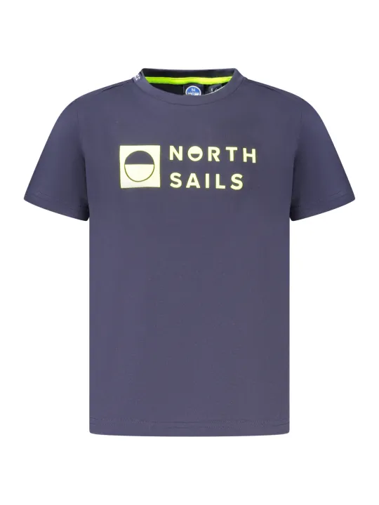 "North Sails T-Shirts im Sale | North Sails Kurzarm-T-Shirt mit Logo für Jungen und Kinder online kaufen"|Planet-Deluxe
