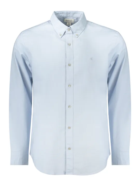 "Calvin Klein Hemden im Sale | Calvin Klein Klassisches Button-Down Hemd mit Logo Stickerei online kaufen"|Planet-Deluxe