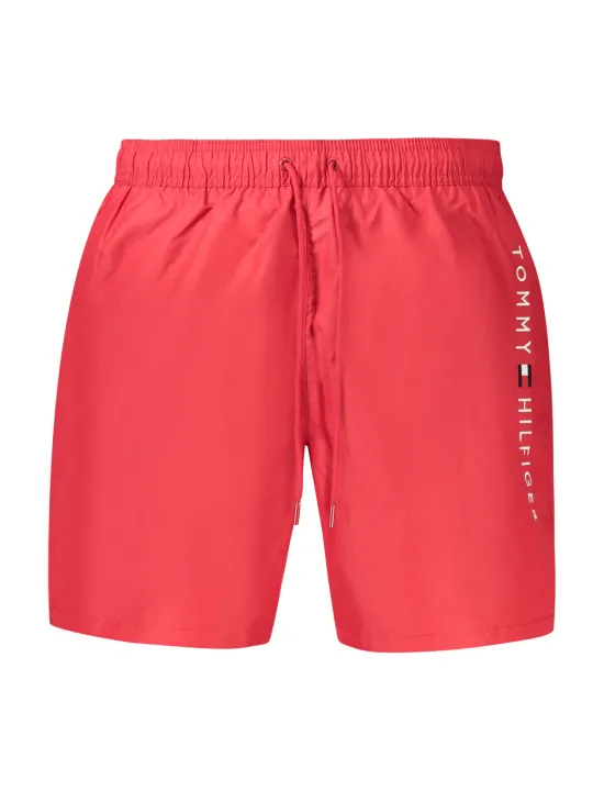 "Tommy Hilfiger Badehosen im Sale | TOMMY HILFIGER ROTER HERREN-BADEANZUG online kaufen"|Planet-Deluxe
