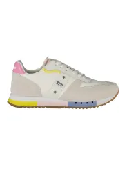 "Blauer Sneakers im Sale | Melrose Blauer Sneaker mit Kontrastdetails und Wechselschnürer online kaufen"|Planet-Deluxe