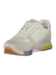 "Blauer Sneakers im Sale | Melrose Blauer Sneaker mit Kontrastdetails und Wechselschnürer online kaufen"|Planet-Deluxe