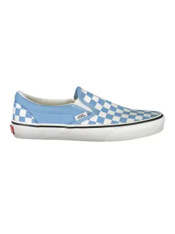 VANS Kariert Slip-On Sneaker mit Kontrastdetails