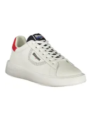 "Blauer Sneakers im Sale | Blauer Kontrast-Sneaker mit Print und Logo online kaufen"|Planet-Deluxe