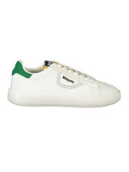 "Blauer Sneakers im Sale | Grüne Sportschuhe mit Print und Logo von Blauer online kaufen"|Planet-Deluxe