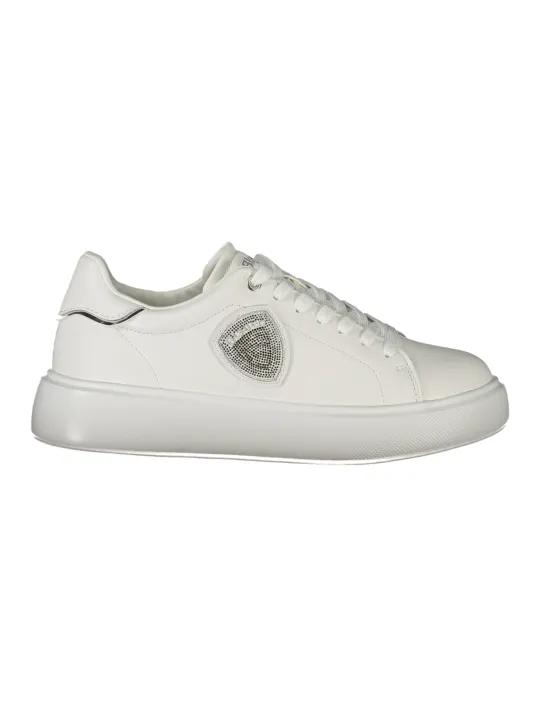 "Blauer Sneakers im Sale | Blauer Venus Sneakers mit Silber Strass und Einlegesohle online kaufen"|Planet-Deluxe