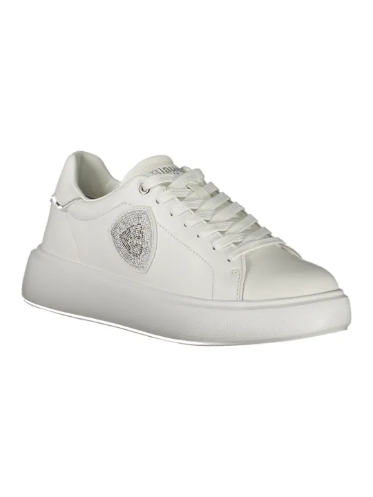"Blauer Sneakers im Sale | Blauer Venus Sneakers mit Silber Strass und Einlegesohle online kaufen"|Planet-Deluxe