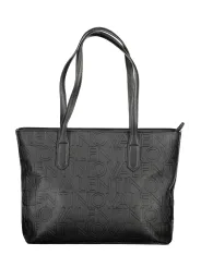 "VALENTINO BAGS Einzelstücke & Seltenheiten im Sale | Valentino Tasche mit Griffen und Reißverschluss Schwarz online kaufen"|Planet-Deluxe