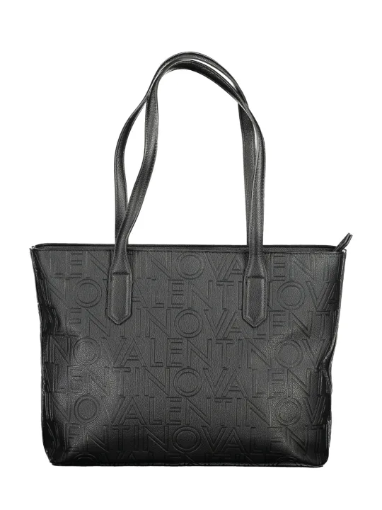 "VALENTINO BAGS Einzelstücke & Seltenheiten im Sale | Valentino Tasche mit Griffen und Reißverschluss Schwarz online kaufen"|Planet-Deluxe