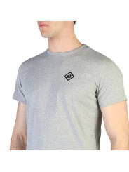 Graues Diesel T-Shirt mit Logo