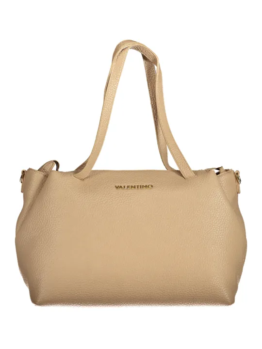 VALENTINO Recycelte Beigefarbene Schultertasche - Einzigartig