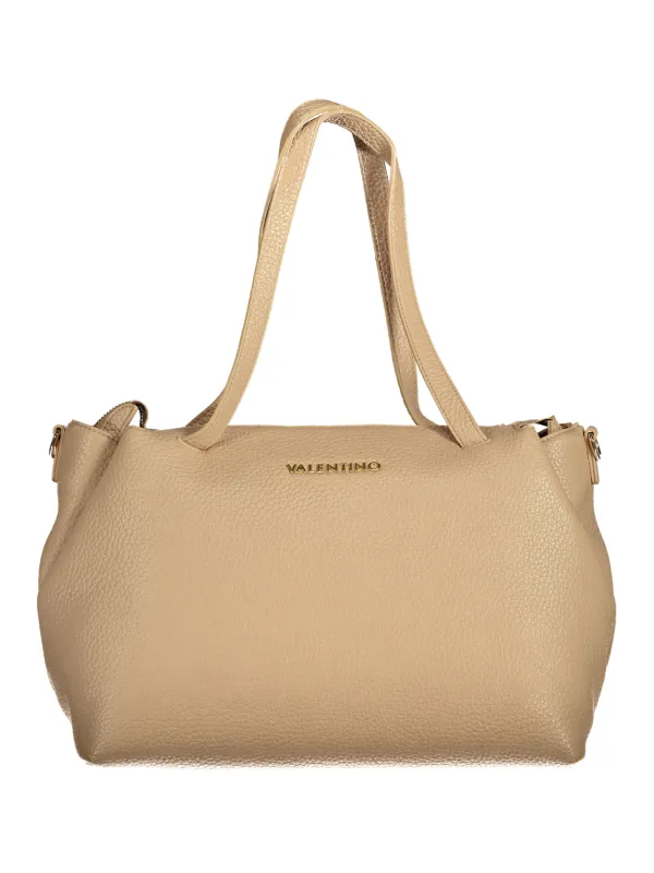 VALENTINO Recycelte Beigefarbene Schultertasche - Einzigartig