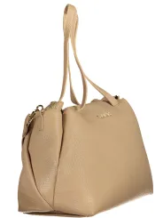VALENTINO Recycelte Beigefarbene Schultertasche - Einzigartig