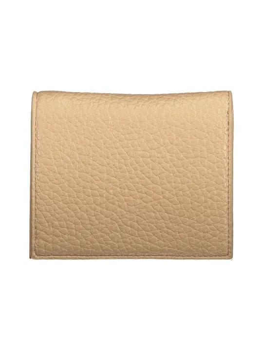 Valentino Recycelt: Beige Geldbörse mit Kartenfächern