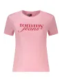 "Tommy Hilfiger Startseite im Sale | TOMMY HILFIGER DAMEN KURZARM T-SHIRT ROSA online kaufen"|Planet-Deluxe
