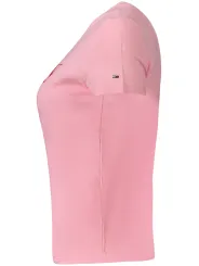 "Tommy Hilfiger Startseite im Sale | TOMMY HILFIGER DAMEN KURZARM T-SHIRT ROSA online kaufen"|Planet-Deluxe