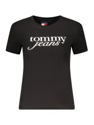 "Tommy Hilfiger Startseite im Sale | TOMMY HILFIGER KURZARM-T-SHIRT DAMEN SCHWARZ online kaufen"|Planet-Deluxe