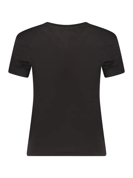 "Tommy Hilfiger Startseite im Sale | TOMMY HILFIGER KURZARM-T-SHIRT DAMEN SCHWARZ online kaufen"|Planet-Deluxe