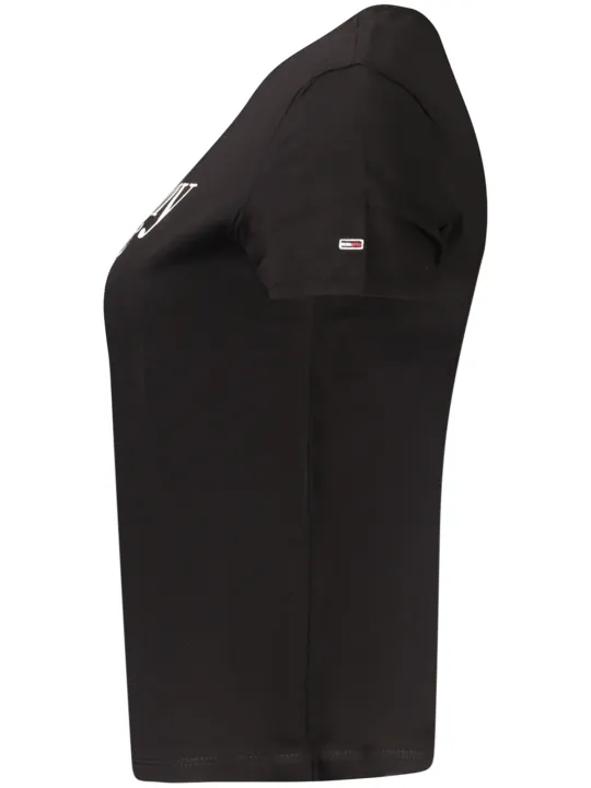 "Tommy Hilfiger Startseite im Sale | TOMMY HILFIGER KURZARM-T-SHIRT DAMEN SCHWARZ online kaufen"|Planet-Deluxe