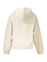 "Tommy Hilfiger Sweatshirts im Sale | Tommy Hilfiger Damen Kapuzen-Sweatshirt DW0DW19412_BEAE3 - Gebürstetes Langarm-Design mit Reißverschluss, Stickerei & Logo aus online kaufen"|Planet-Deluxe