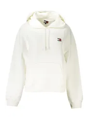 "Tommy Hilfiger Sweatshirts im Sale | Tommy Hilfiger Damen Hoodie DW0DW19414_BIYBL - Nachhaltiger Langarm-Sweatshirt mit Kapuze, Stickerei & Logo, 95% Regenerative Ba online kaufen"|Planet-Deluxe