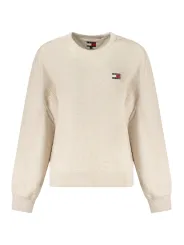 "Tommy Hilfiger Startseite im Sale | TOMMY HILFIGER SWEATSHIRT OHNE REISSVERSCHLUSS DAMEN BEIGE online kaufen"|Planet-Deluxe