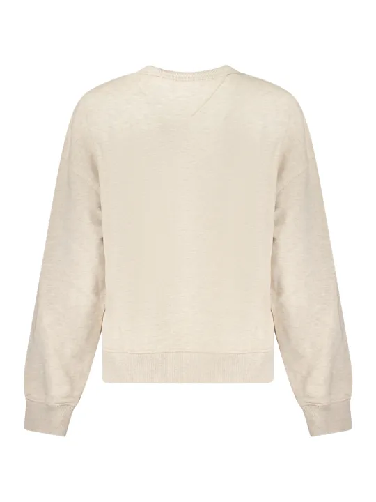 "Tommy Hilfiger Startseite im Sale | TOMMY HILFIGER SWEATSHIRT OHNE REISSVERSCHLUSS DAMEN BEIGE online kaufen"|Planet-Deluxe