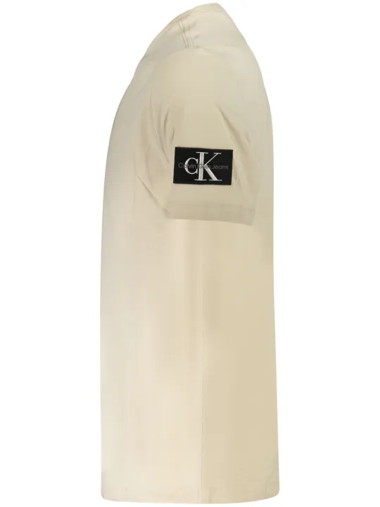 "Calvin Klein Startseite im Sale | CALVIN KLEIN KURZARM-T-SHIRT HERREN BEIGE online kaufen"|Planet-Deluxe