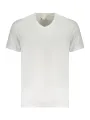 "Calvin Klein T-Shirts im Sale | Calvin Klein Kurzarmshirt V Ausschnitt Logo Stickerei online kaufen"|Planet-Deluxe