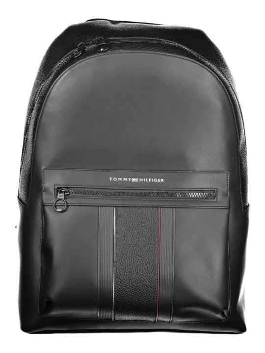 "Tommy Hilfiger Rucksäcke im Sale | Tommy Hilfiger Rucksack mit Laptopfach und Kontrastdetails online kaufen"|Planet-Deluxe