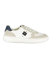 "Blauer Sneakers im Sale | Blauer Sneakers mit Kontrastdetails und Logo online kaufen"|Planet-Deluxe
