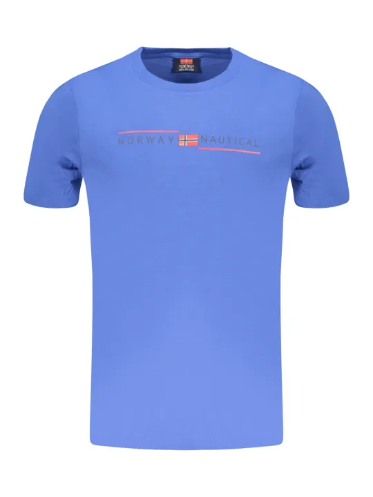 "NORWAY 1963 T-Shirts im Sale | NORWAY T-SHIRT RUNDHALS LOGO DRUCK BLAU 1963 online kaufen"|Planet-Deluxe