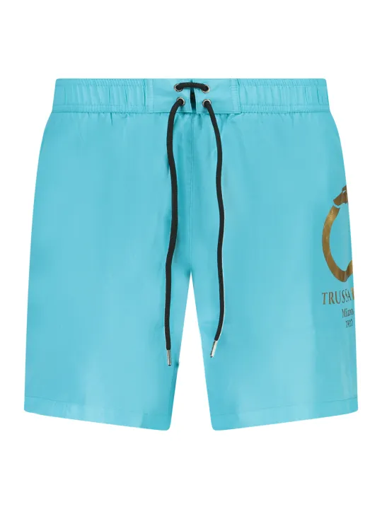 "Trussardi Badehosen im Sale | Trussardi Badeboxer mit Slip und Kontrastdetails online kaufen"|Planet-Deluxe