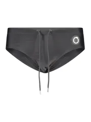 "Trussardi Badehosen im Sale | Trussardi Badehose Schwarz mit Elastikbund und Logoapplikation online kaufen"|Planet-Deluxe