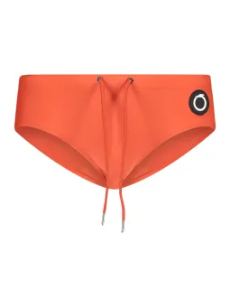 "Trussardi Rote Badehose mit Elastikbund & Logo"